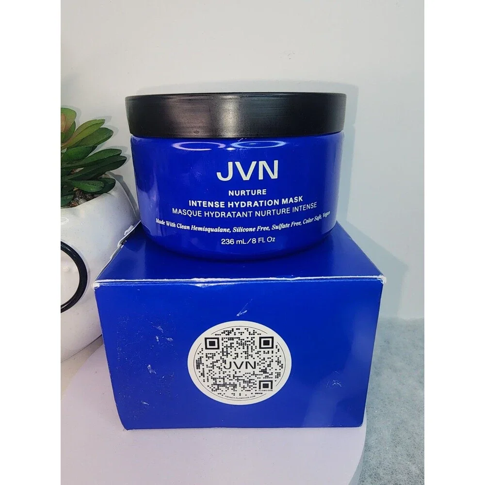 JVN Nurture Intense Hydration Hair Mask 8OZ 236ML Full Size NEW IN BOX